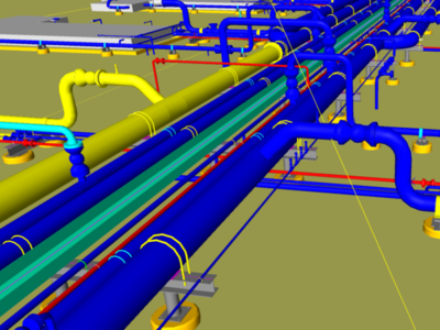 natural gas facility pipelines