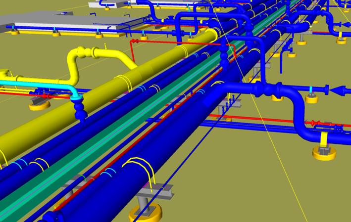 natural gas facility pipelines