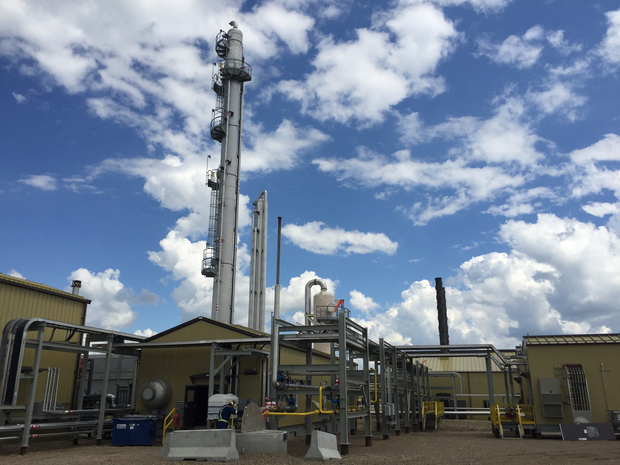 Image of client Distillation tower for CO2 Purification