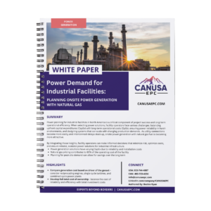 POWER SYSTEM PLANNING: ONSITE POWER SYSTEM CONSIDERATIONS WITH NATURAL GAS