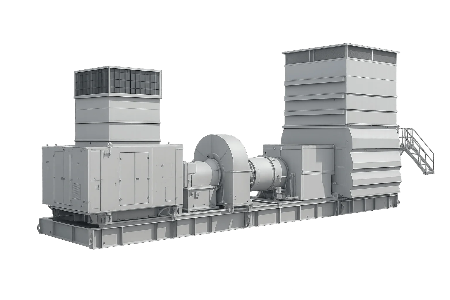 Temporary turbine system providing low-NOx power generation under updated EPA NSPS standards.
